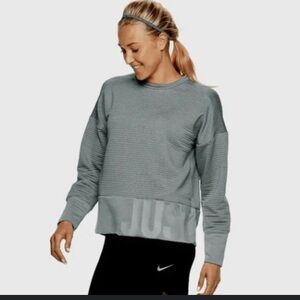 Nike Dry Training Double Knit Crew Neck Pullover Sweatshirt-A28